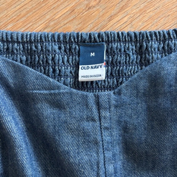 Old Navy Denim Midi Dress  | M | Classic | Coastal | Preppy - Picture 3 of 5